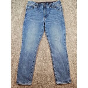 Tommy Hilfiger Womens Straight Leg Blue Jeans Mid Wash Size 14 TJTCEW058